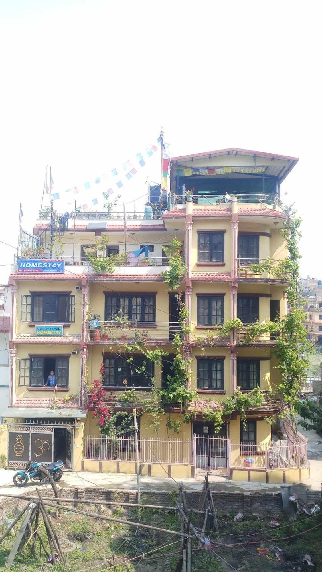 Monkey Temple Homestay Kathmandu Exterior foto
